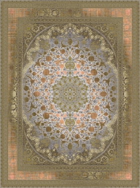 فرش-700-شانه-وینتیج-طلاکوب-کد-5021-فردین